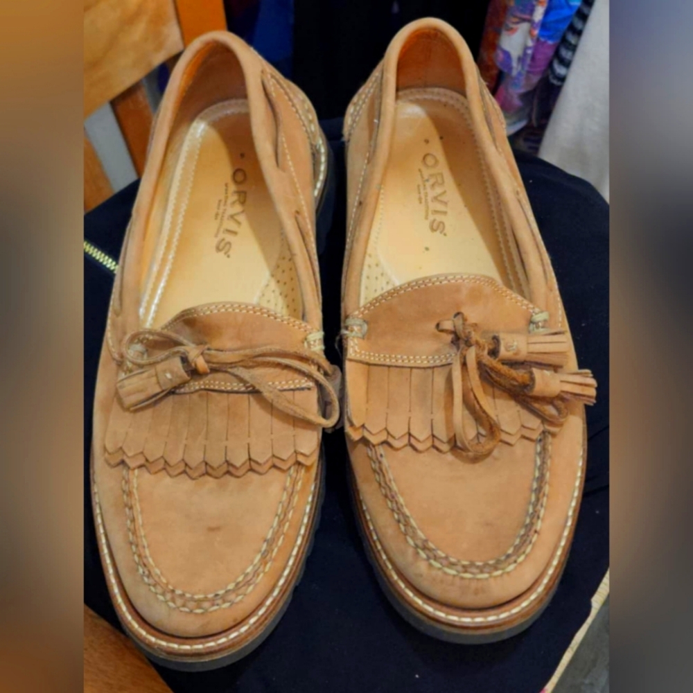 Orvis Men's Leather Loafers
